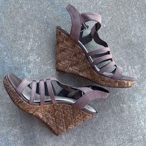 Jessica Simpson heeled wedge